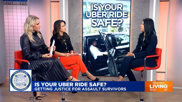 PIX11 interview with Roopal Luhana on Uber sexual assault cases