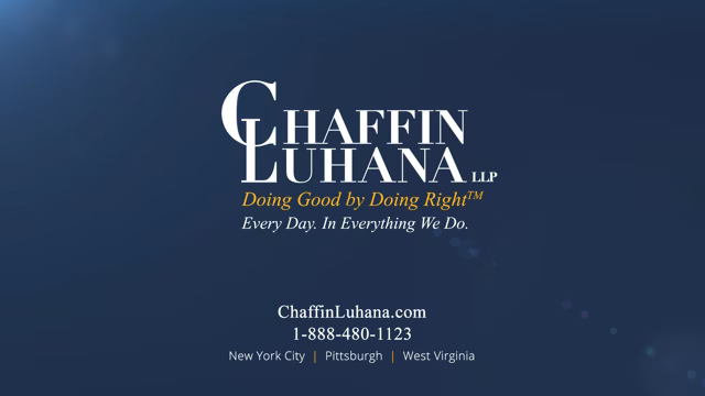 Why You Should Choose Chaffin Luhana law firm promotional image