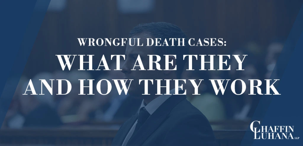 Wrongful death cases – informational graphic explaining what wrongful death claims are and how they work